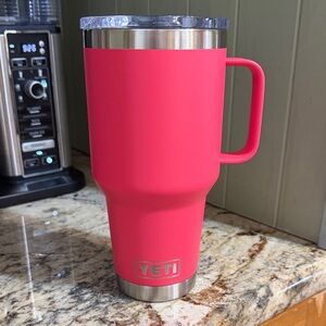 YETI Coral Tumbler with Handle